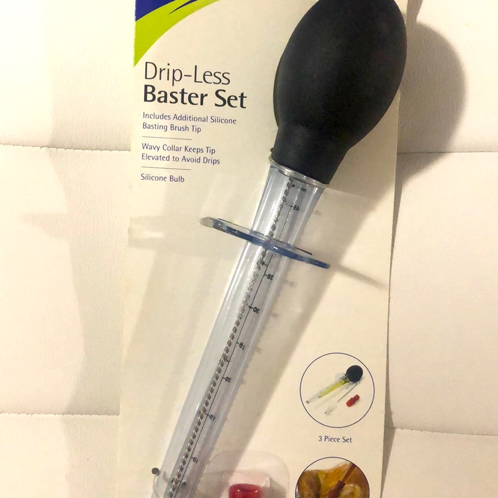 Drip- less Baster Set - Picture 3 of 5